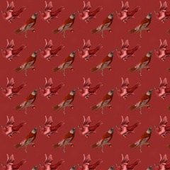 Red Bird Christmas Collection I