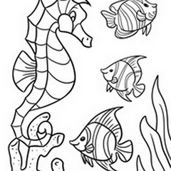 Underwater Children's coloring page