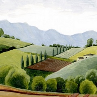 Tuscan Valley Sketch II