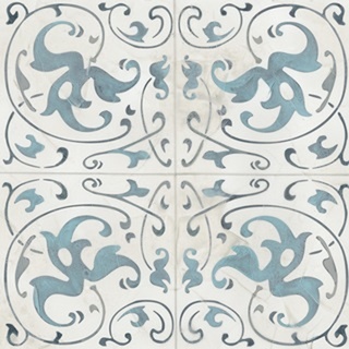 Teal Tile Collection VIII