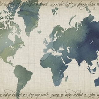 Watercolor Map Collection A