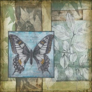 Stained Glass Butterfly II