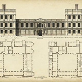 Elevation and Plan for Castle Abby