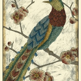 Embroidered Pheasant I