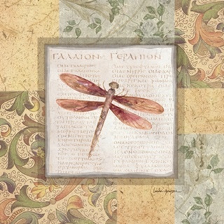 Collaged Dragonflies II