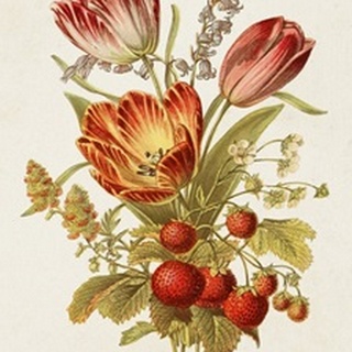 Antique Floral Bouquet IV