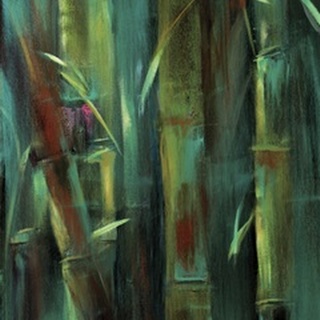 Turquoise Bamboo I