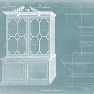 Chippendale Library Bookcase I