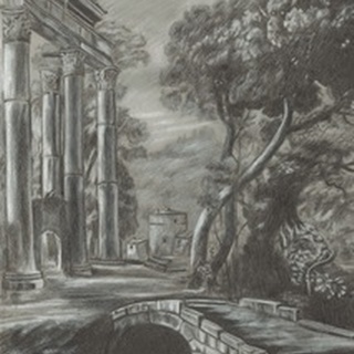 Classical Landscape Triptych I