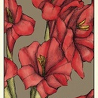 Graphic Flower Panel II
