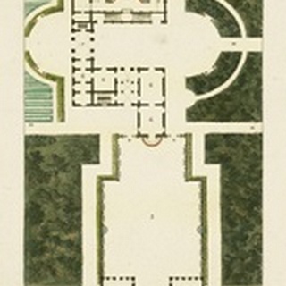 Plan de la Villa Bolognetti