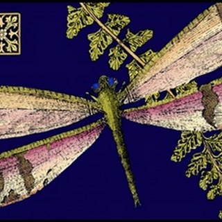 Mini Shimmering Dragonfly II