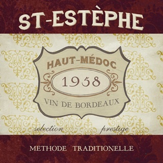 Burgundy Wine Labels III