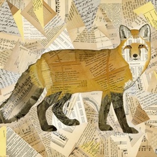 Red Fox Collage I
