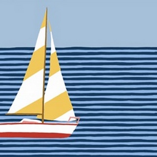 Sailboat Stripes I