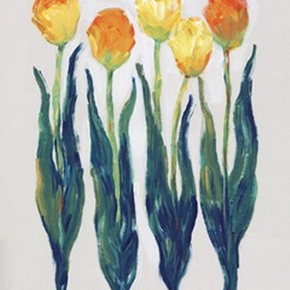 Tulips in a Row I