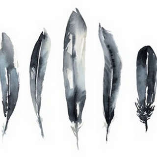 Indigo Feathers II