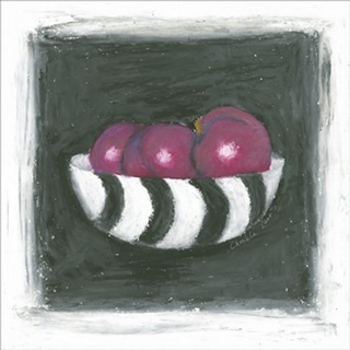 Plums in Bowl