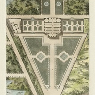 Plan De La Villa Negroni