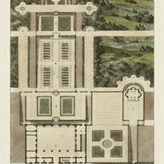 Plan De La Villa Barberini