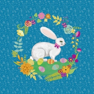 Bunny Wreath I
