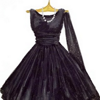 Black Dress Thread