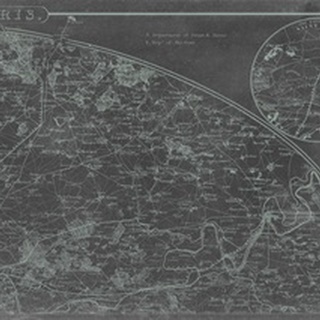 Map of Paris Grid II