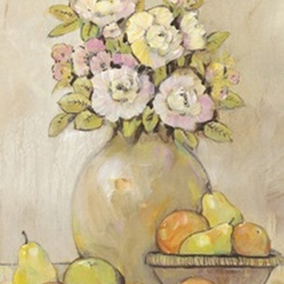 Still Life Study Flowers and Fruit II
