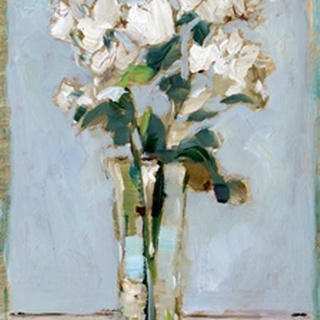 White Floral Arrangement I