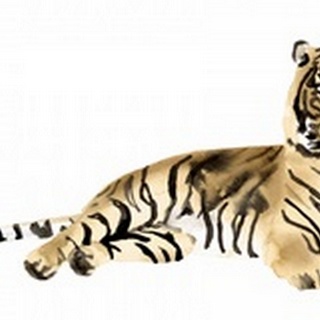 Watercolor Tiger II