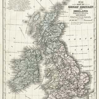 Mitchell's Map of Great Britain and Ireland