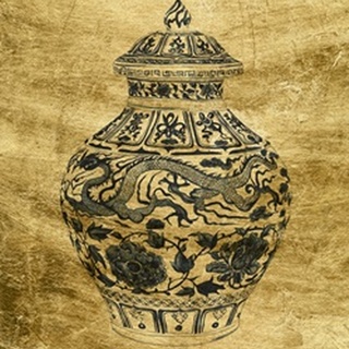 Lustr Chinese Vase III