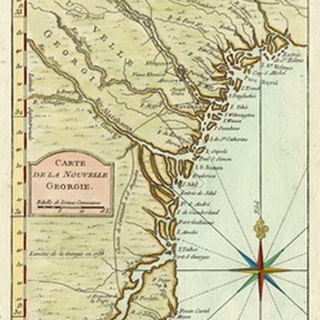 Petite Map of Georgia