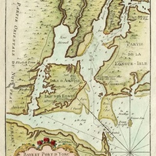 Petite Map of the Port of New York