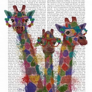 Rainbow Splash Giraffe Trio