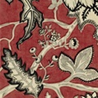 Crimson Embroidery I
