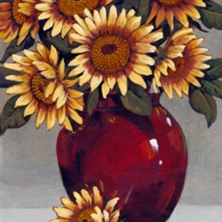 Vase of Sunflowers II