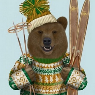 Bear in Christmas Sweater