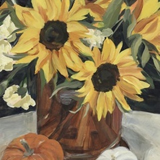 Sunflower Vase I