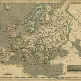 Thomson's Map of Europe