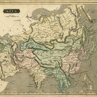 Thomson's Map of Asia