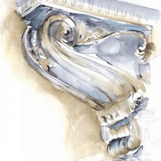Architectural Watercolor Sketch IV