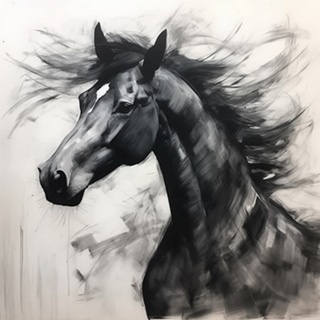 Horse in Expression III