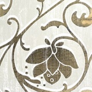 Weathered Floral Panel I