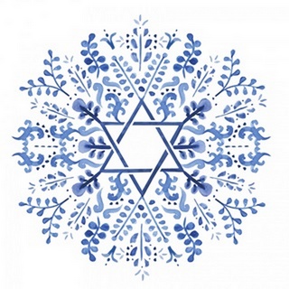 Indigo Hanukkah I