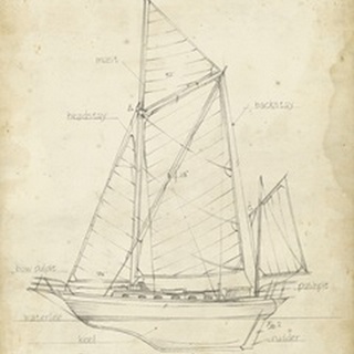 Sailboat Blueprint V