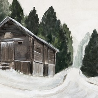 Winter Barn I