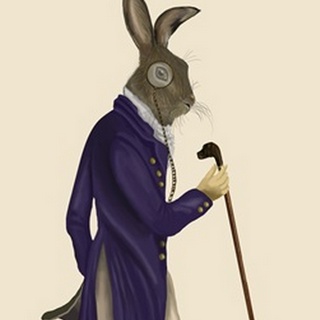 Hare In Purple Coat