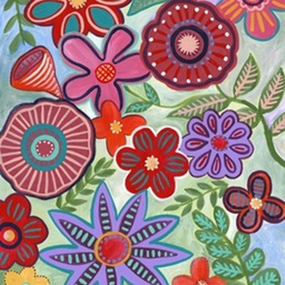 Colorful Flores I