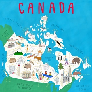 Illustrated Countries Canada